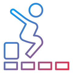 Parkour icon style