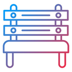 Bench icon style