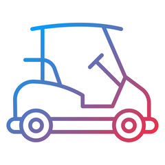 Golf Buggy icon style