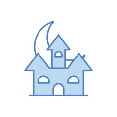 Haunted House vector icon