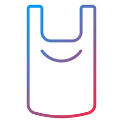 Plastic Bag icon style