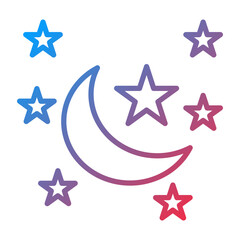 Moon icon style