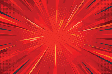 Comic Book Explosion Pop Art Graphic Design