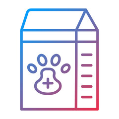 Pet Food icon style