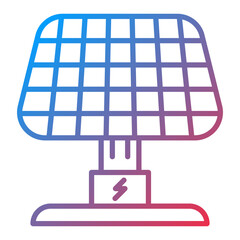 Solar Panel icon style