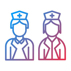 Nurse Practitioner icon style