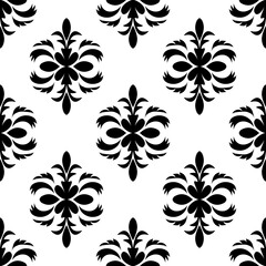 Flower Pattern Ethnic Geometric native tribal boho motif aztec textile fabric carpet mandalas African