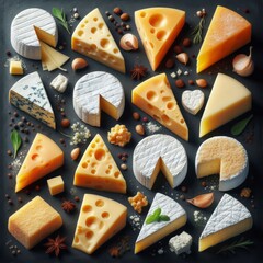 cheese on a plate