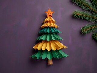 christmas tree with star