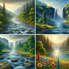 River landscapes