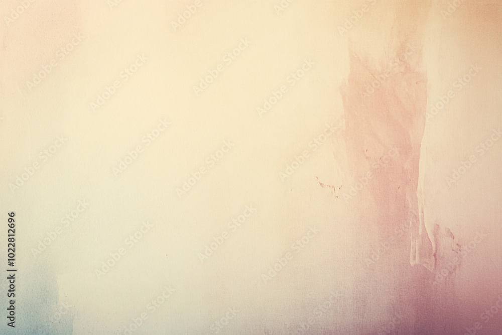 Poster a soft, minimalist gradient with hints of pink and beige fading into the background creating a seren
