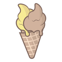 Ice Cream Illustration