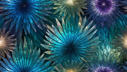 Illuminated Glass With Iridescent Tones