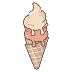 Ice Cream Illustration