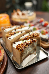 I want a piece of cake first!