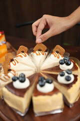 I want a piece of cake first!