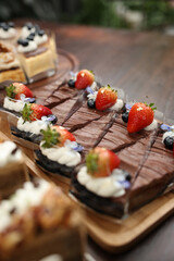 I want a piece of cake first!