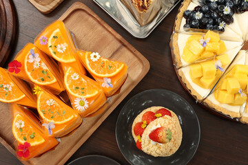 I want a piece of cake first!