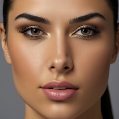 Fototapeta premium Portraits of very beautiful models