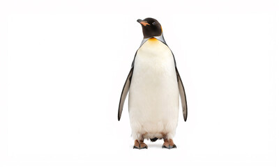 Fototapeta premium emperor penguin isolated on white background