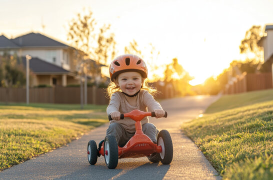 Baby riding tricycle hotsell