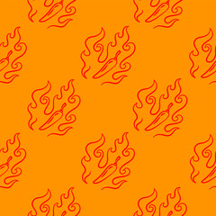 chili pattern Background. vintage chili background. pepper pattern background. chili doodle pattern background. hot chili pattern background.