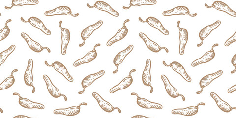 chili pattern Background. vintage chili background. pepper pattern background. chili doodle pattern background. hot chili pattern background.