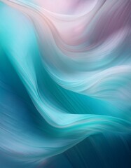 flowing fabric gently drifting in mid-air,soft textures and smooth gradients to convey a sense of calm motion.