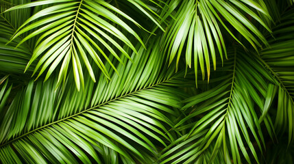 palm tree leaves