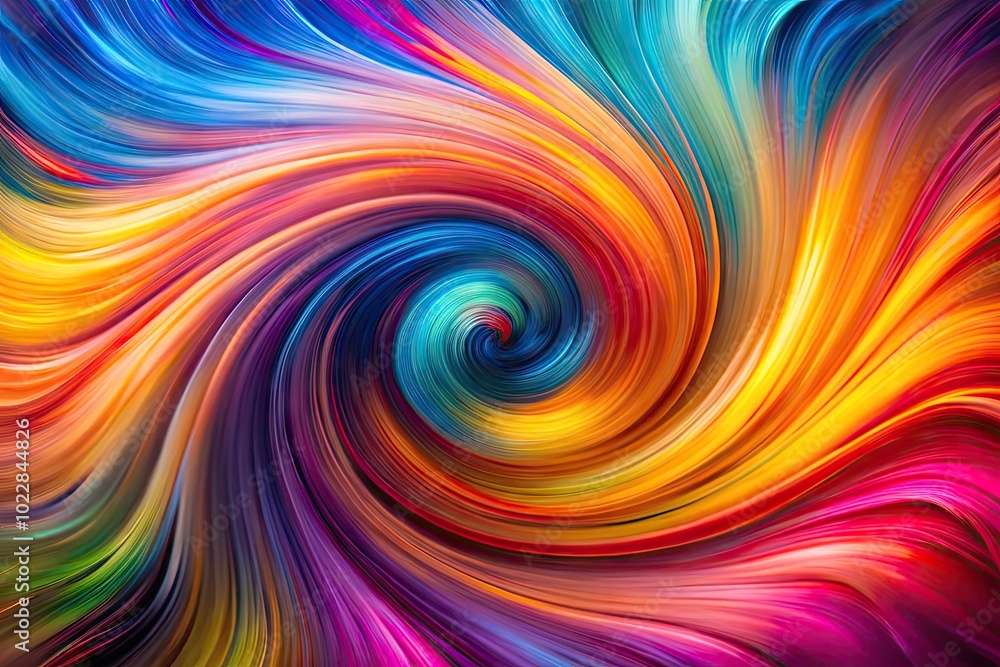 Poster vibrant abstract background with colorful swirls and shapes for creative projects and designs