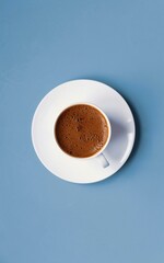cup of coffee on table