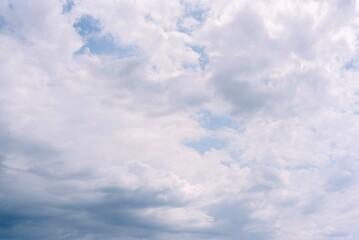 blue sky with clouds