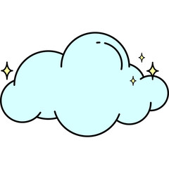 Sky Cloud Icon
