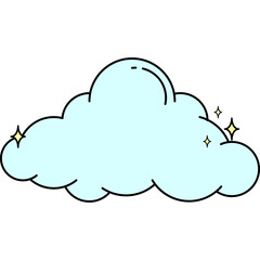 Sky Cloud Icon
