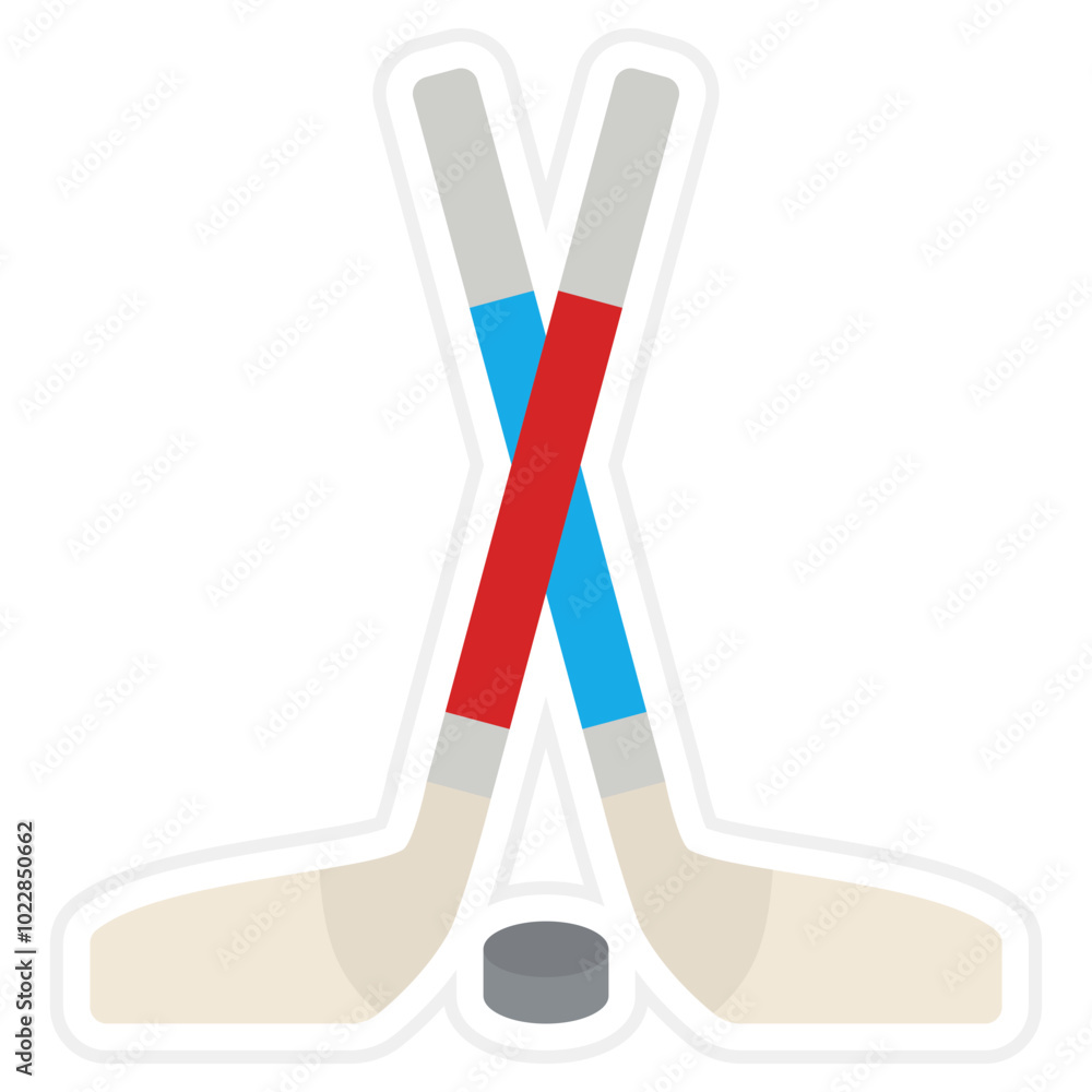 Canvas Prints Ice Hockey Icon