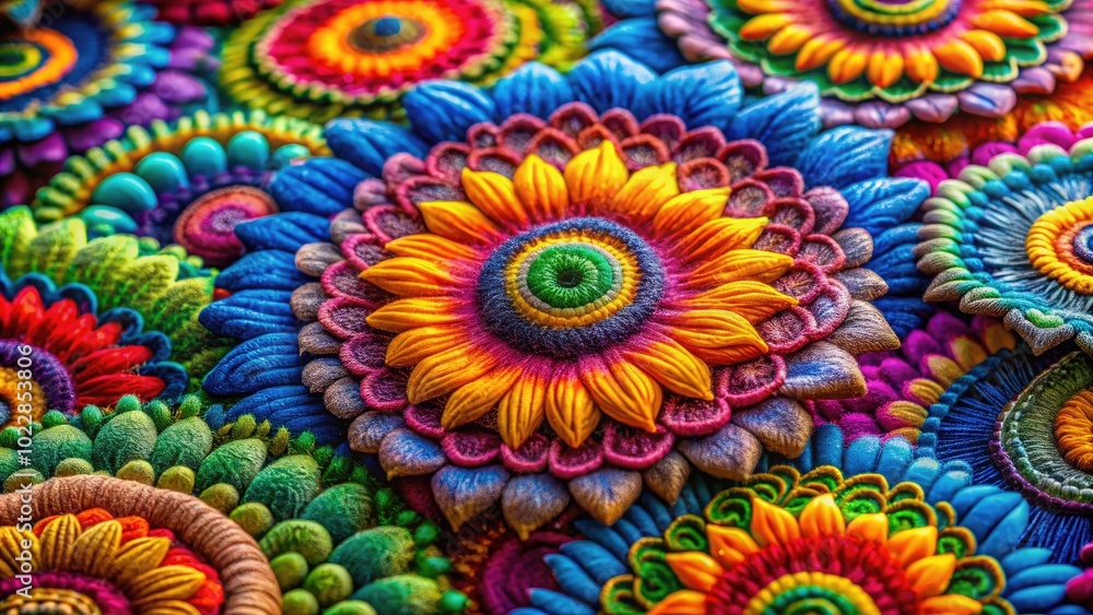 Poster vibrant and colorful suelze texture with abstract patterns for artistic and creative backgrounds
