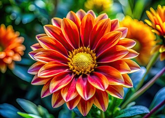 Vibrant Blooming Flower in Natural Setting Capturing the Essence of Spring and Nature's Beauty