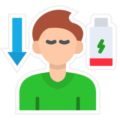 Tired Icon