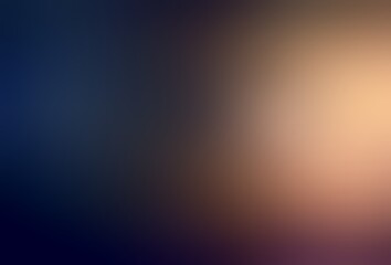 Dark muted contrast empty background of blue brown beige color. Soft light and dark shade. 