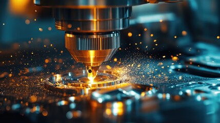 Industrial Machining Sparks