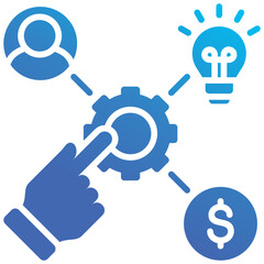 Resource Allocation Icon