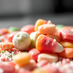 colorful sweet candy