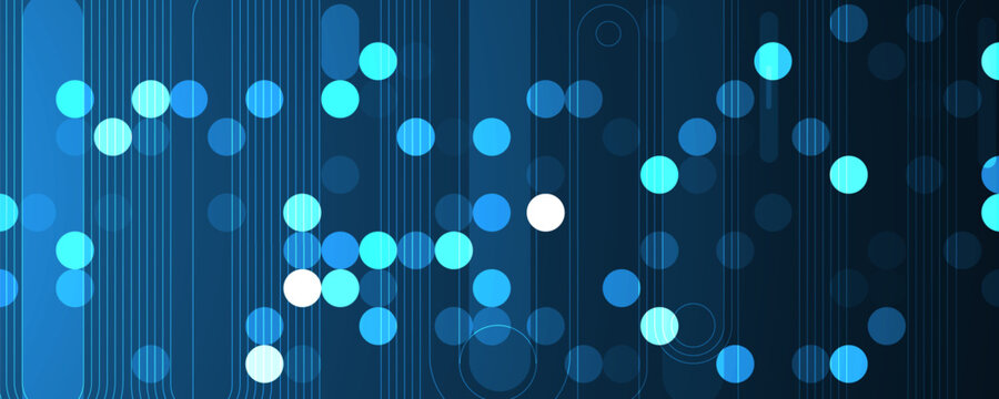 Elegant minimalism for future tech solutions. Abstract technology background