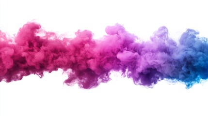 Fototapeta premium Swirling Acrylic Ink in Underwater Atmosphere