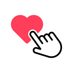 Obraz premium Mauszeiger Hand 