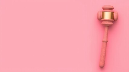 Search engine showing legal case verdicts, law-related results, flat design illustration