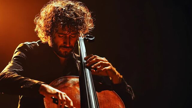 musician playing the violin