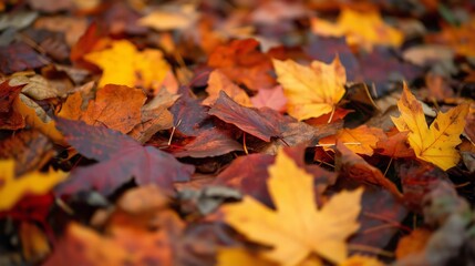 Autumn Leaves Background 