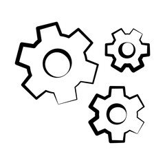 cogs turning with positive vibes