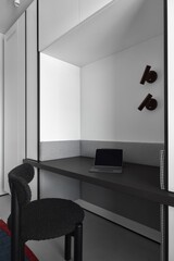 A Modern Workstation with a Striking Minimalist Design Aesthetic for Todays Professionals